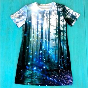 BlackMilk Forest Orbs Tee Dress